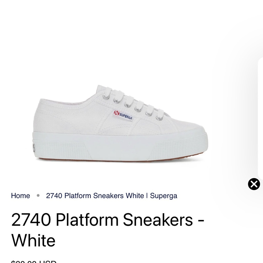 Superga 2740 platform sneakers